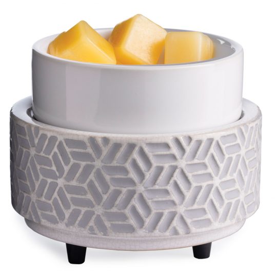 Stone Hexagon 2-In-1 Classic Fragrance Warmer