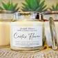 Cactus Flower scented candle - soy - agave, green leaves, patchouli