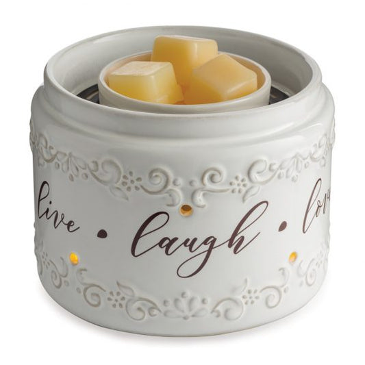 Live Laugh Love Illuminaire Fragrance Warmer